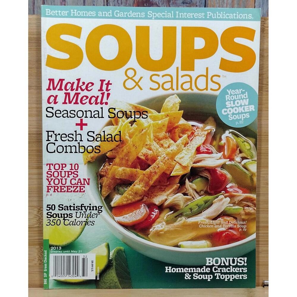 Soups‎ & Salads Cookbook - Seasonal Soups and Fresh Salad Combos